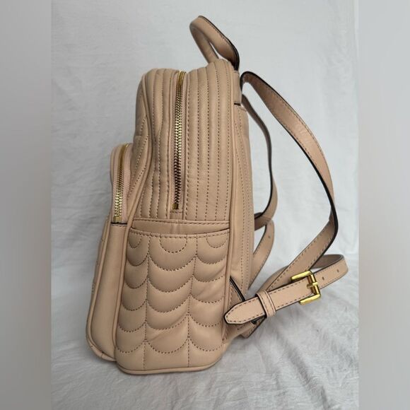 Michael Kors Abbey Backpack Quilted Rose in Pink - Picture 2 of 6